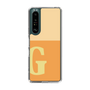 Slim Protection Case［ Original - initial two tone - G orange ］