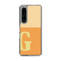Slim Protection Case［ Original - initial two tone - G orange ］