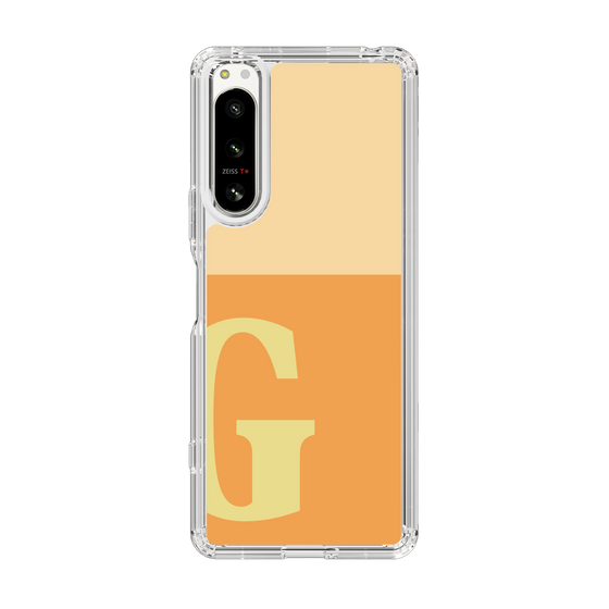 Slim Protection Case［ Original - initial two tone - G orange ］