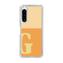 Slim Protection Case［ Original - initial two tone - G orange ］