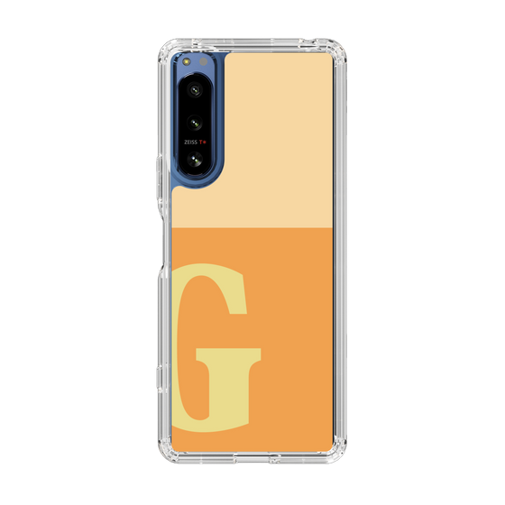 Slim Protection Case［ Original - initial two tone - G orange ］
