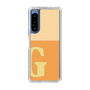 Slim Protection Case［ Original - initial two tone - G orange ］
