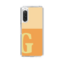 Slim Protection Case［ Original - initial two tone - G orange ］