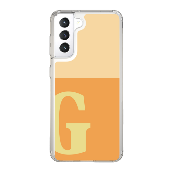 Slim Protection Case［ Original - initial two tone - G orange ］