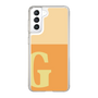 Slim Protection Case［ Original - initial two tone - G orange ］
