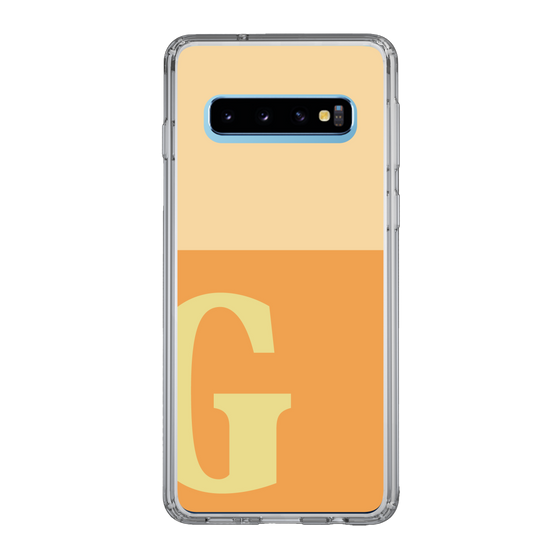 Slim Protection Case［ Original - initial two tone - G orange ］
