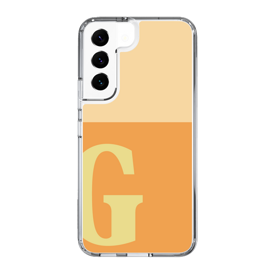 Slim Protection Case［ Original - initial two tone - G orange ］