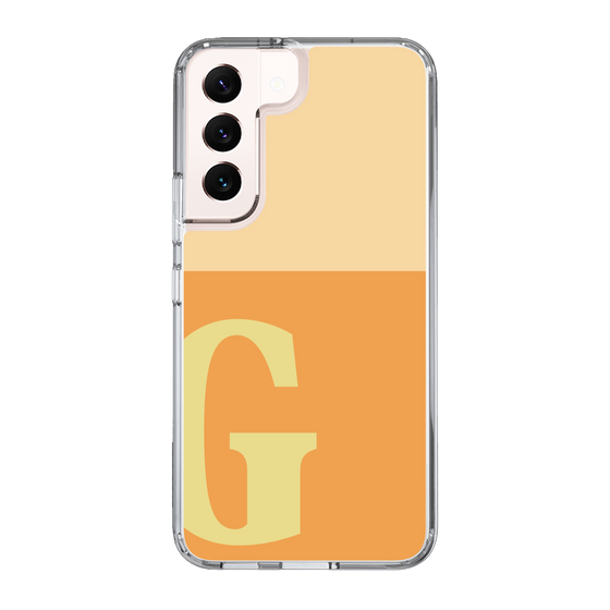 Slim Protection Case［ Original - initial two tone - G orange ］