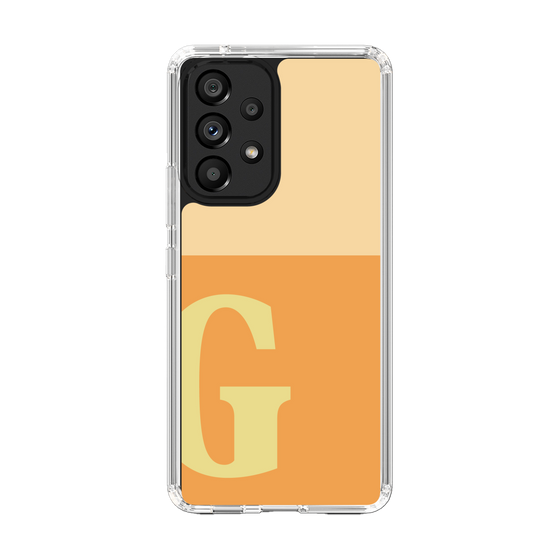 Slim Protection Case［ Original - initial two tone - G orange ］
