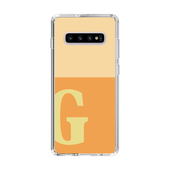 Slim Protection Case［ Original - initial two tone - G orange ］