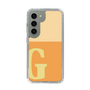 Slim Protection Case［ Original - initial two tone - G orange ］