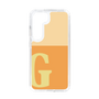 Slim Protection Case［ Original - initial two tone - G orange ］