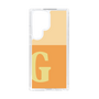 Slim Protection Case［ Original - initial two tone - G orange ］
