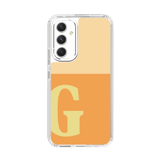 Slim Protection Case［ Original - initial two tone - G orange ］