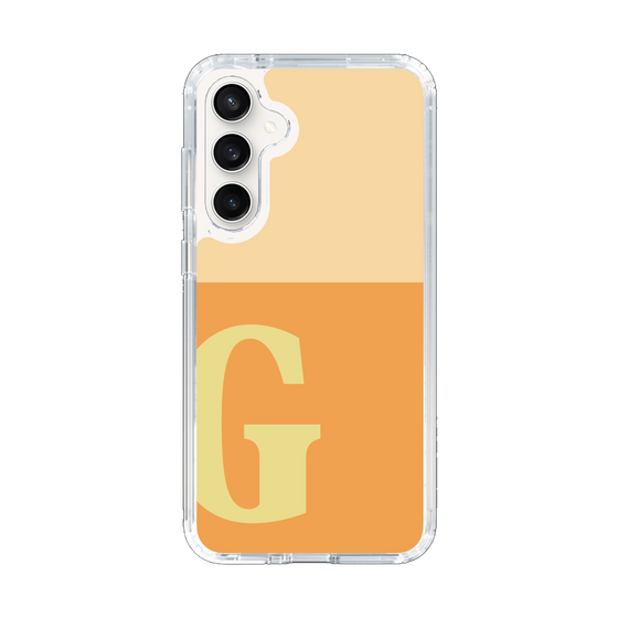 Slim Protection Case［ Original - initial two tone - G orange ］