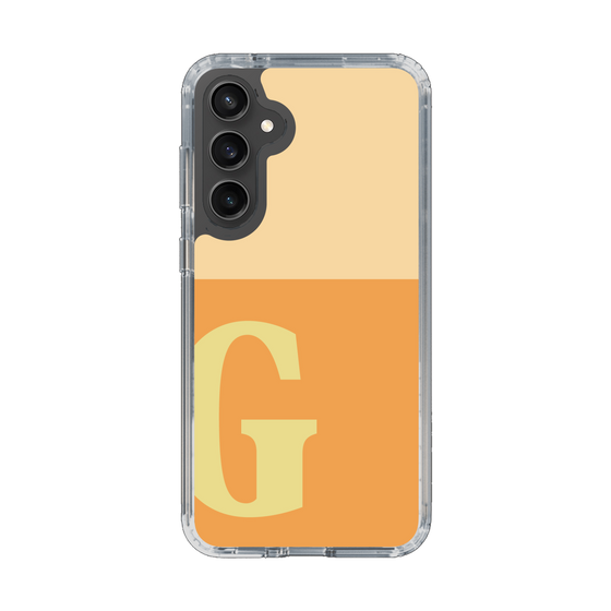 Slim Protection Case［ Original - initial two tone - G orange ］