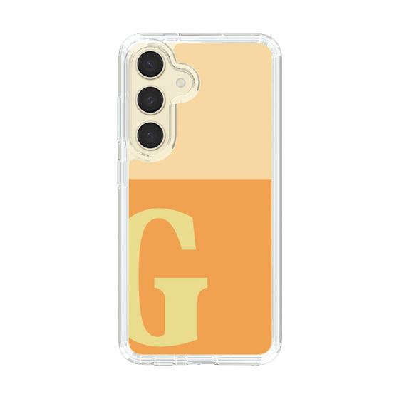 Slim Protection Case［ Original - initial two tone - G orange ］