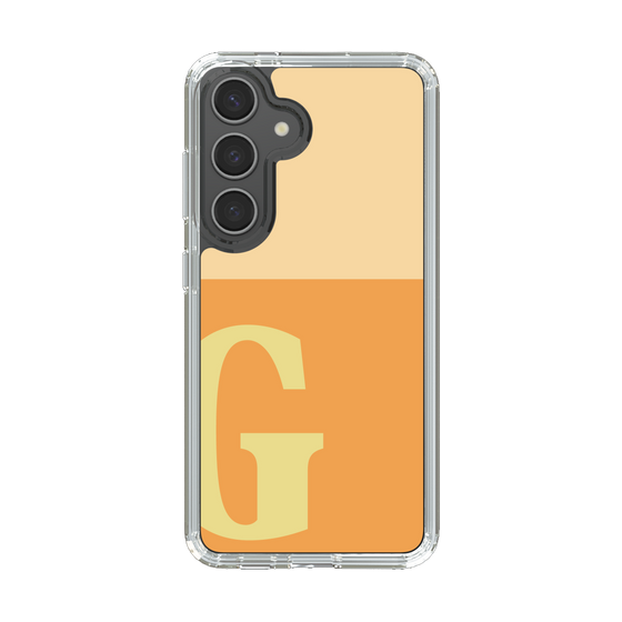 Slim Protection Case［ Original - initial two tone - G orange ］