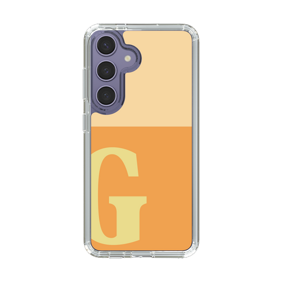 Slim Protection Case［ Original - initial two tone - G orange ］