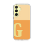 Slim Protection Case［ オリジナル - initial two tone - G orange ］