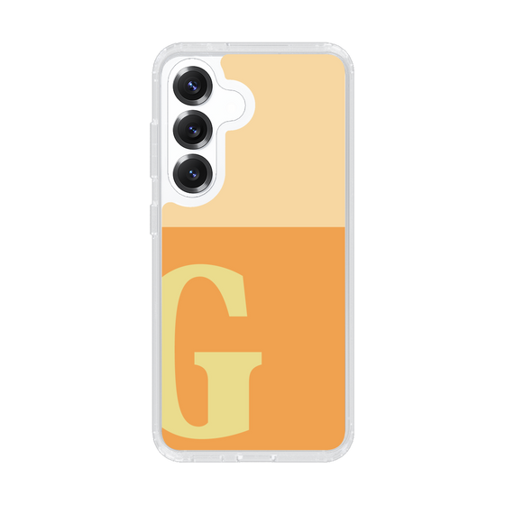 Slim Protection Case［ Original - initial two tone - G orange ］