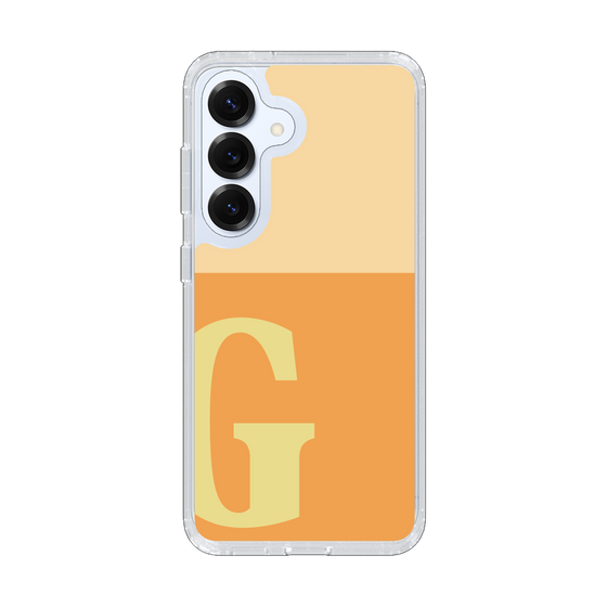 Slim Protection Case［ Original - initial two tone - G orange ］