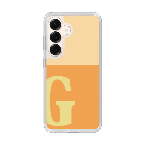Slim Protection Case［ Original - initial two tone - G orange ］