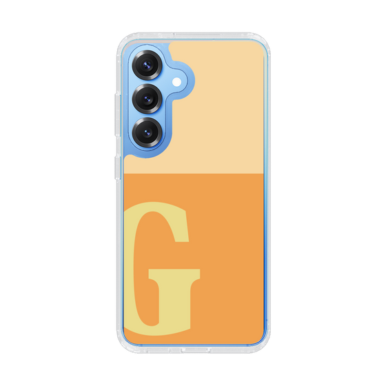Slim Protection Case［ Original - initial two tone - G orange ］