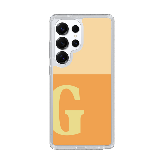 Slim Protection Case［ Original - initial two tone - G orange ］