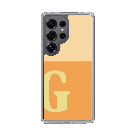 Slim Protection Case［ Original - initial two tone - G orange ］