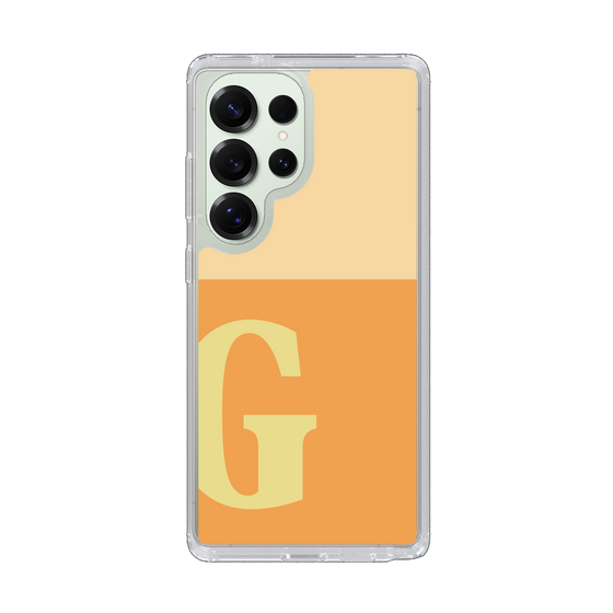 Slim Protection Case［ Original - initial two tone - G orange ］