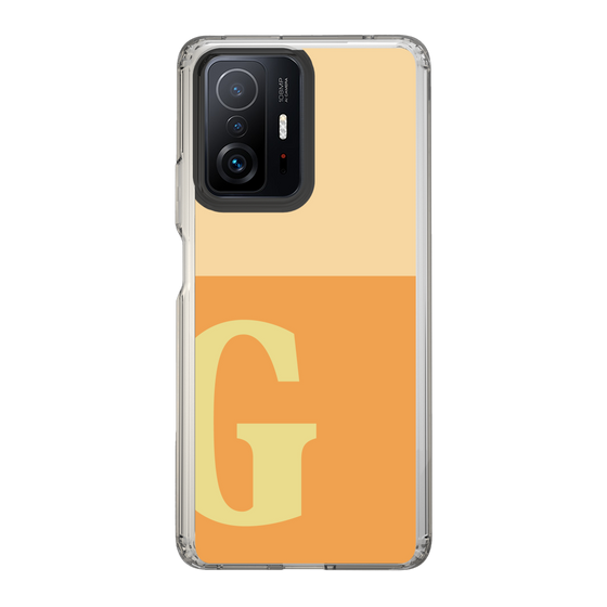 Slim Protection Case［ Original - initial two tone - G orange ］