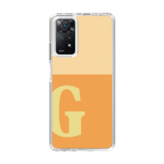 Slim Protection Case［ Original - initial two tone - G orange ］