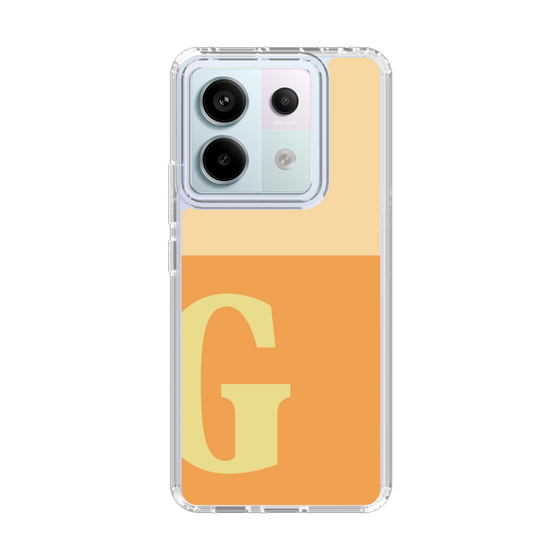 Slim Protection Case［ Original - initial two tone - G orange ］