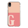 Slim Protection Case［ Original - initial two tone - G pink ］