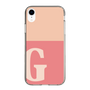 Slim Protection Case［ Original - initial two tone - G pink ］
