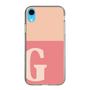 Slim Protection Case［ Original - initial two tone - G pink ］