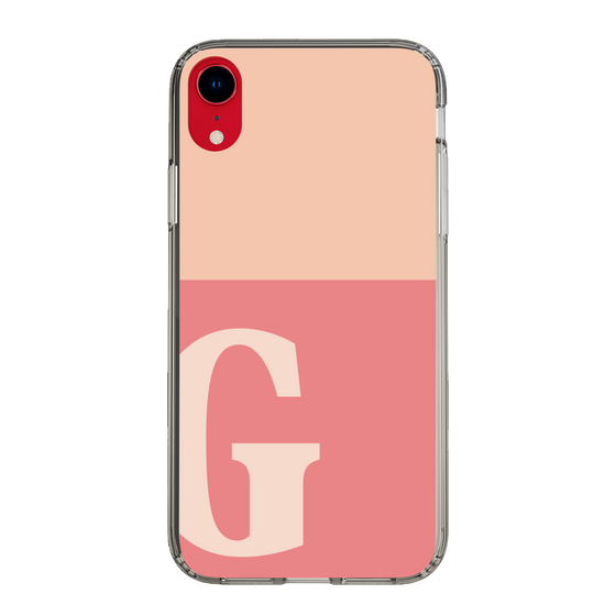 Slim Protection Case［ Original - initial two tone - G pink ］