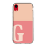 Slim Protection Case［ Original - initial two tone - G pink ］