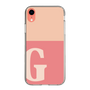 Slim Protection Case［ Original - initial two tone - G pink ］