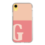 Slim Protection Case［ Original - initial two tone - G pink ］