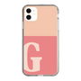 Slim Protection Case［ Original - initial two tone - G pink ］