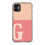 Slim Protection Case［ Original - initial two tone - G pink ］