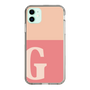 Slim Protection Case［ Original - initial two tone - G pink ］