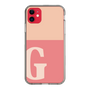 Slim Protection Case［ Original - initial two tone - G pink ］