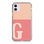 Slim Protection Case［ Original - initial two tone - G pink ］