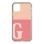Slim Protection Case［ Original - initial two tone - G pink ］