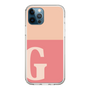 Slim Protection Case［ Original - initial two tone - G pink ］