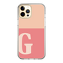 Slim Protection Case［ Original - initial two tone - G pink ］