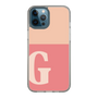 Slim Protection Case［ Original - initial two tone - G pink ］